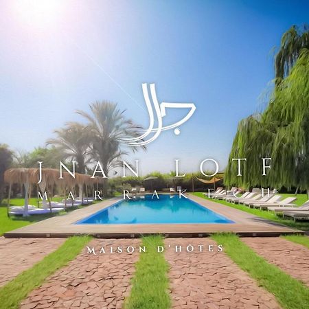 Hotel Jnan Lotf Marrakech - Le Jardin De La Bienviellance El Harkat Exteriér fotografie