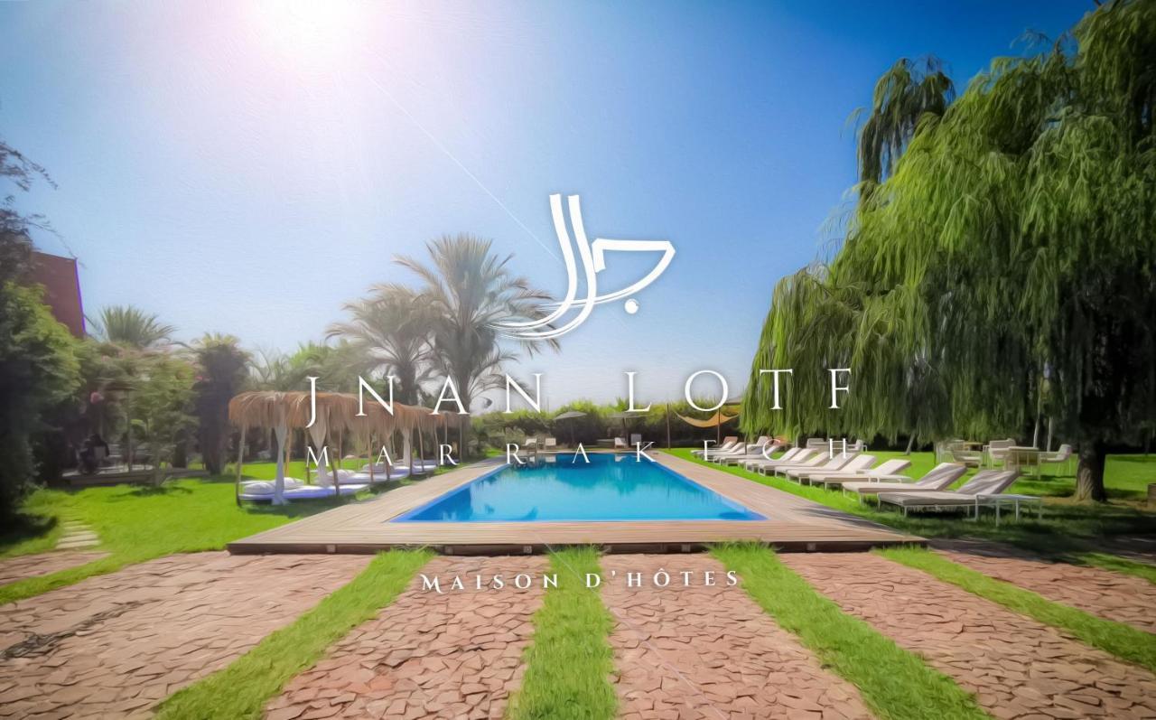 Hotel Jnan Lotf Marrakech - Le Jardin De La Bienviellance El Harkat Exteriér fotografie
