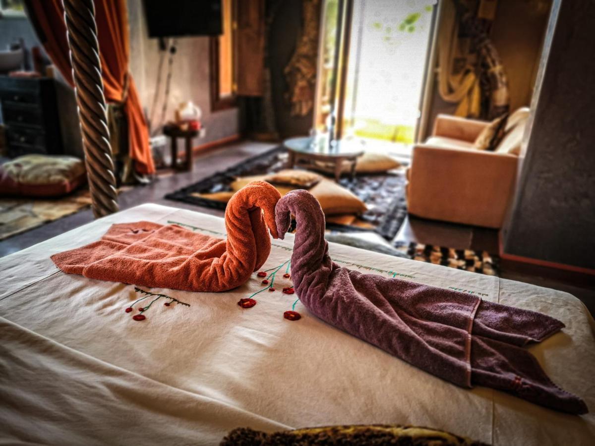 Hotel Jnan Lotf Marrakech - Le Jardin De La Bienviellance El Harkat Exteriér fotografie