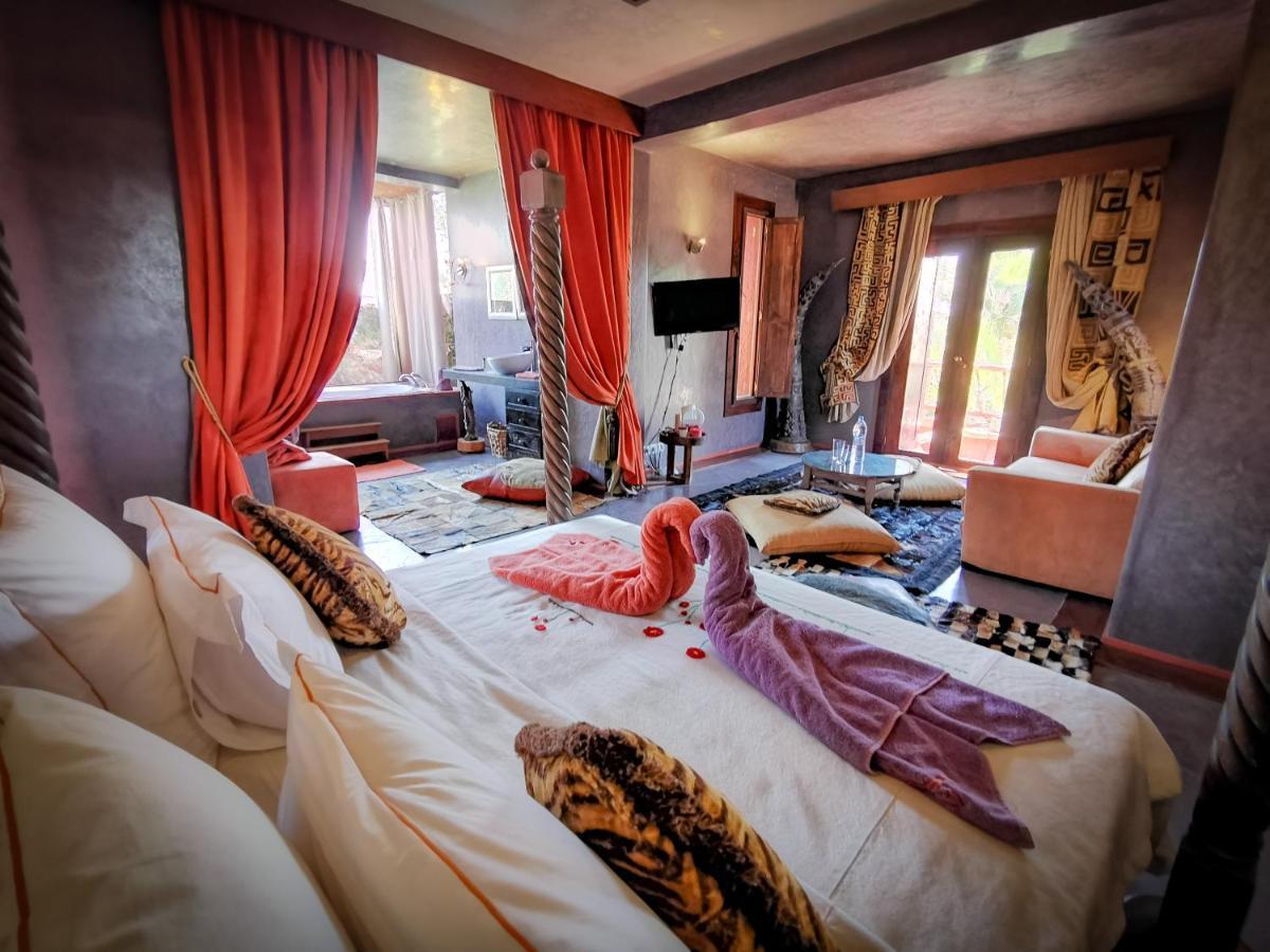 Hotel Jnan Lotf Marrakech - Le Jardin De La Bienviellance El Harkat Exteriér fotografie