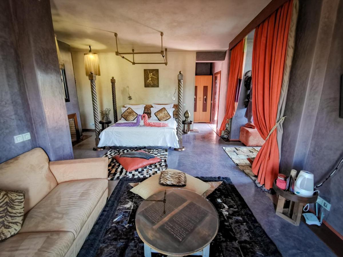 Hotel Jnan Lotf Marrakech - Le Jardin De La Bienviellance El Harkat Exteriér fotografie